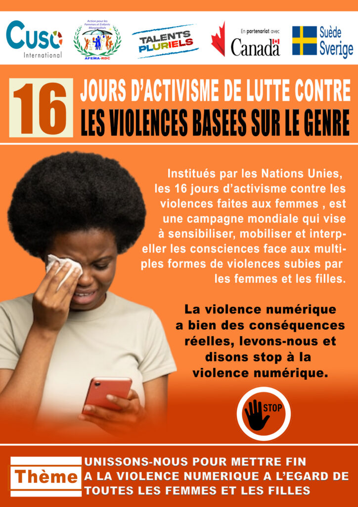 AFEMA se lance dans la campagne de 16 jours d’activisme contre la violence basée sur le genre dans les milieux universitaires